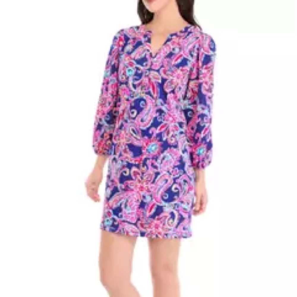 NWT Lilly Pulitzer Emery Dress in Flitting About size S